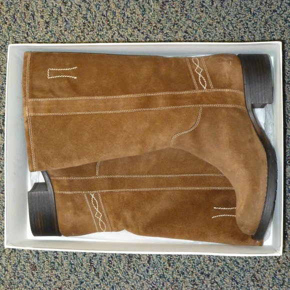 Suede Boots Primo Piano Size 38 - Picture 5 of 7